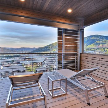 master bedroom deck and view